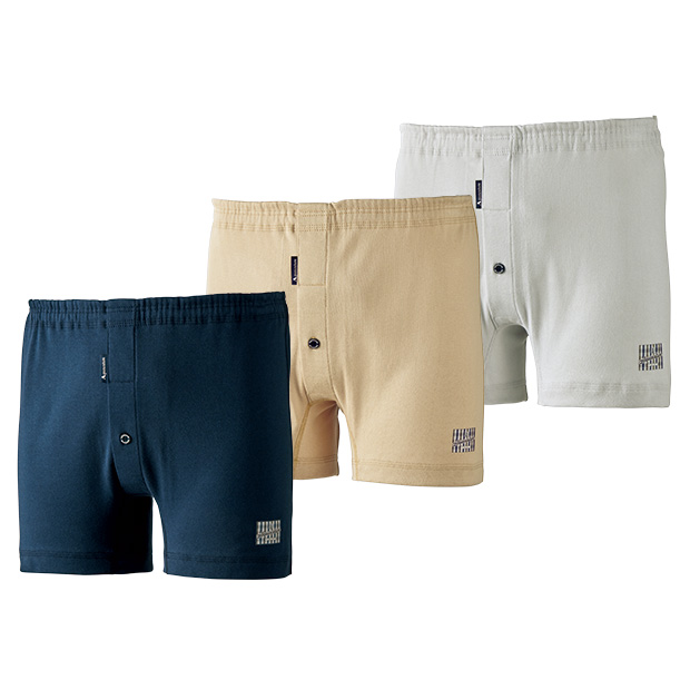 清涼ニットトランクス／3色セット