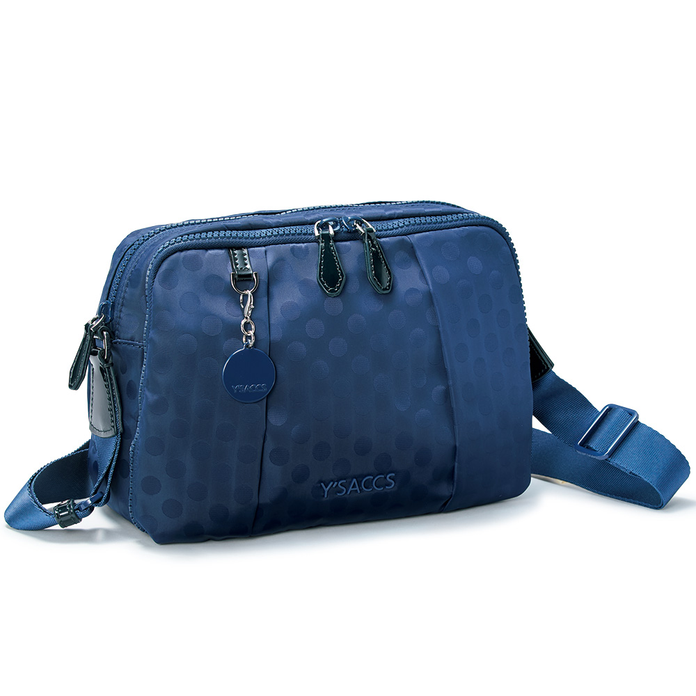 撥水ドットジャカード･ショルダーバッグ