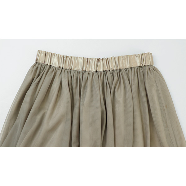 チュールスカート