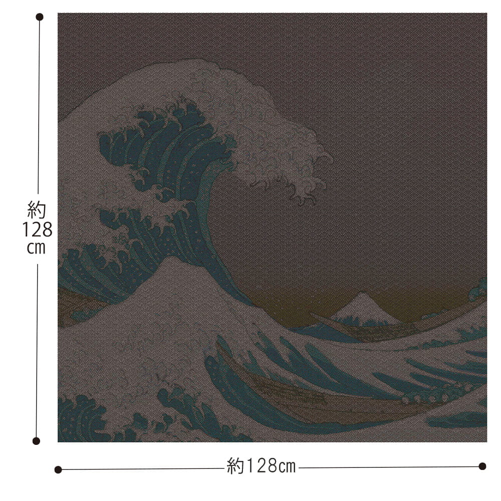 耐久撥水風呂敷／浮世絵デザイン2枚セット