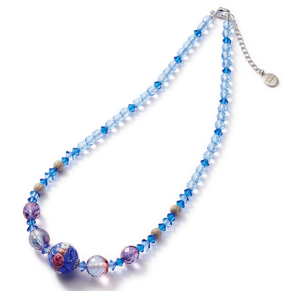 ベネチアンビーズネックレス