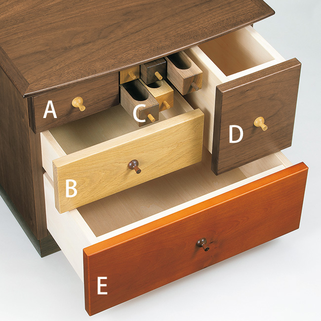 匠工芸 ギルドチェスト／ロータイプ／ウォルナット | ライトアップ