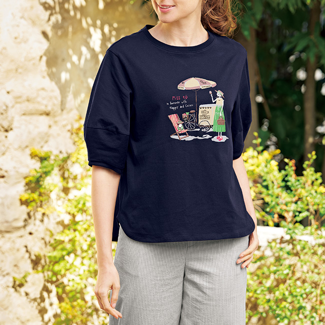 プリントデザインTシャツ