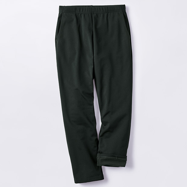 裏起毛ストレートパンツ