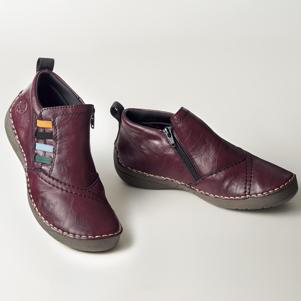 カラフルサイドゴム紐使いシューズ