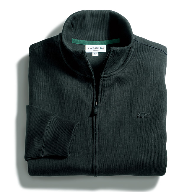 鹿の子フルジップブルゾン