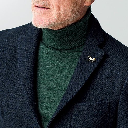 ハンドメイドピンブローチ/馬の親子