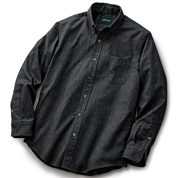 ソフトサーモ･ヘリンボーンB.D.シャツ