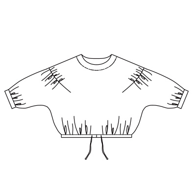 ローズ柄ジャカードデザインブラウス