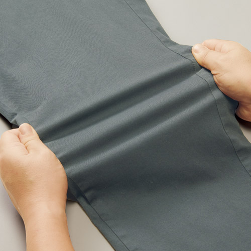 ガーメントダイコットン混パンツ