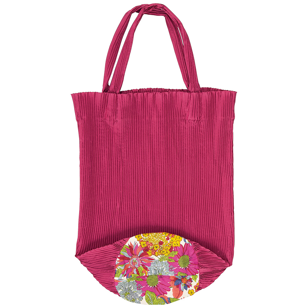 リバティプリント／ポケッタブルバッグ