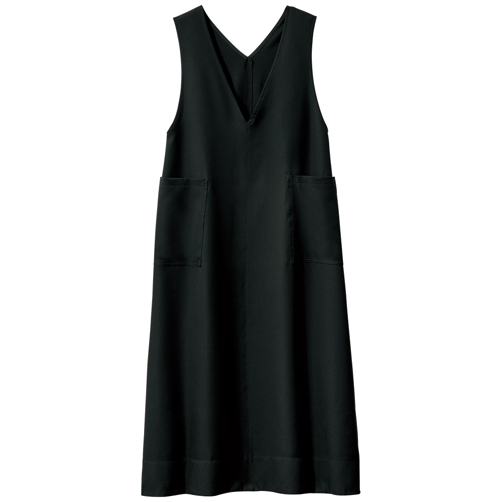 Vネックジャンパースカート