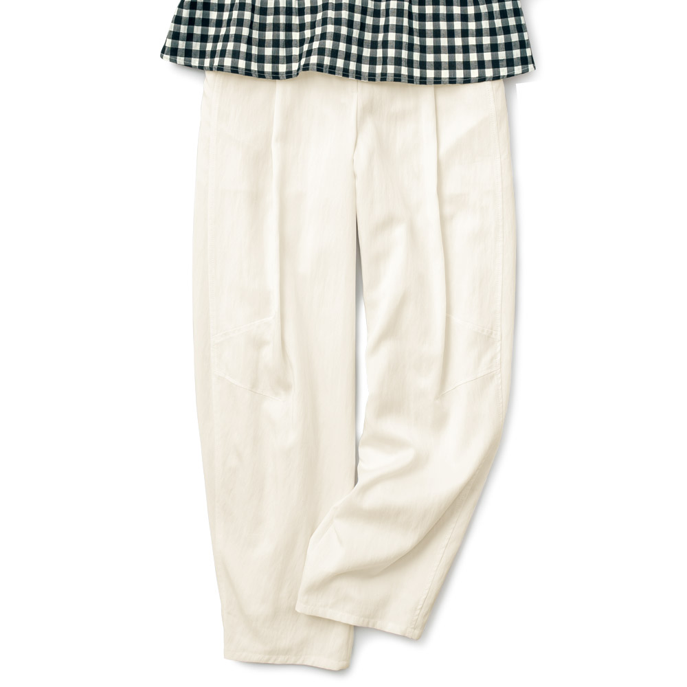 バレルレッグパンツ