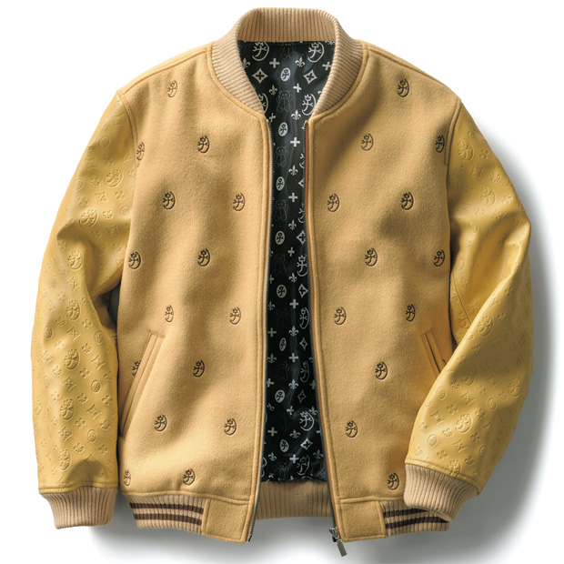 カウレザースリーブ･スタジアムジャンパー