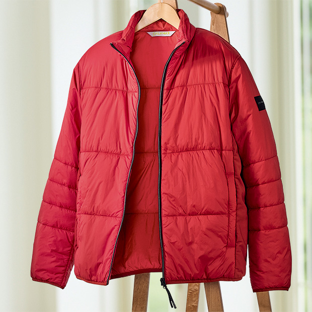 ソフトタッチ･中わた軽量ジャケット