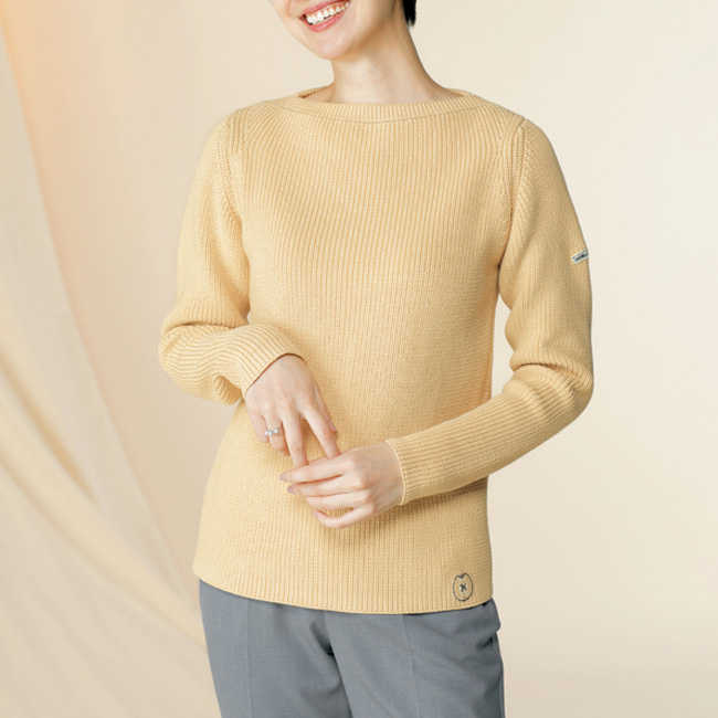 畦編みプルオーバー／当社限定モデル