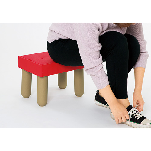 収納付き踏み台