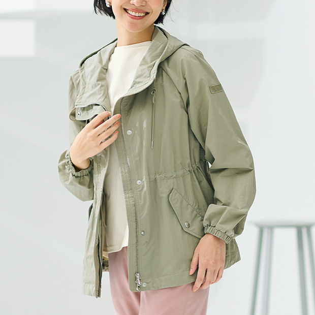 フーデッドコート／TALIA