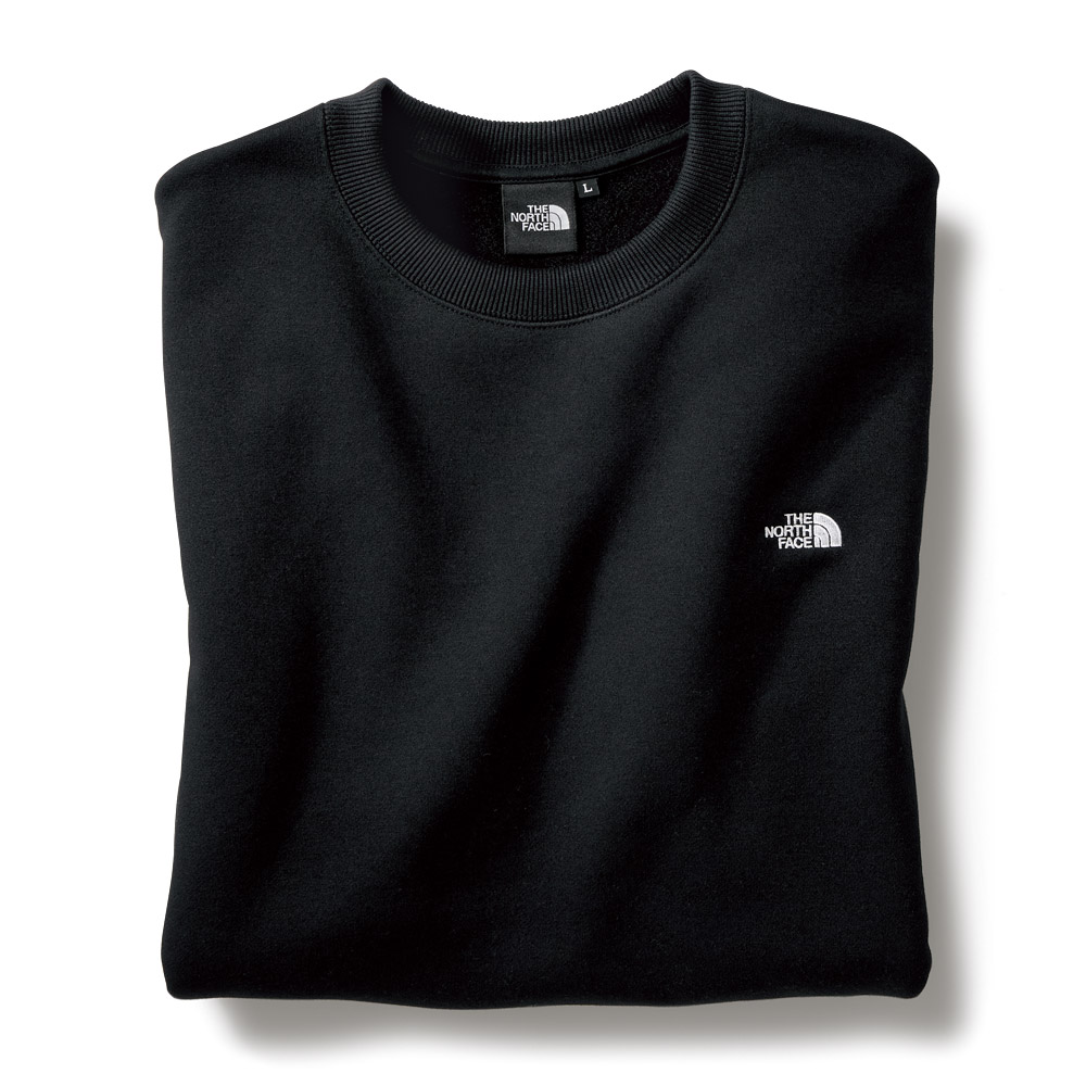 スモールロゴヘザースウェットクルー