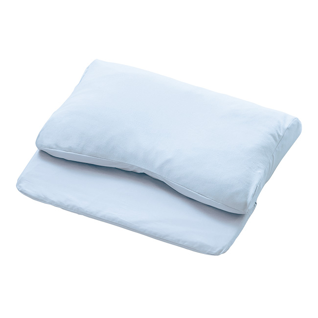 もっと肩楽寝プレミアム枕／専用カバー付き