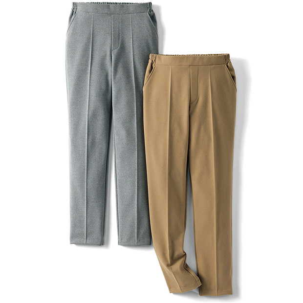 センタープリーツテーパード