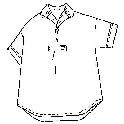 コットン混シャーリングドビーブラウス