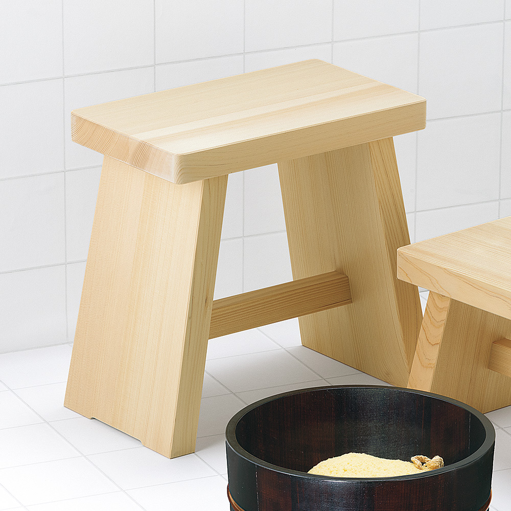 木曽ひのき製風呂椅子（腰掛け）30cm