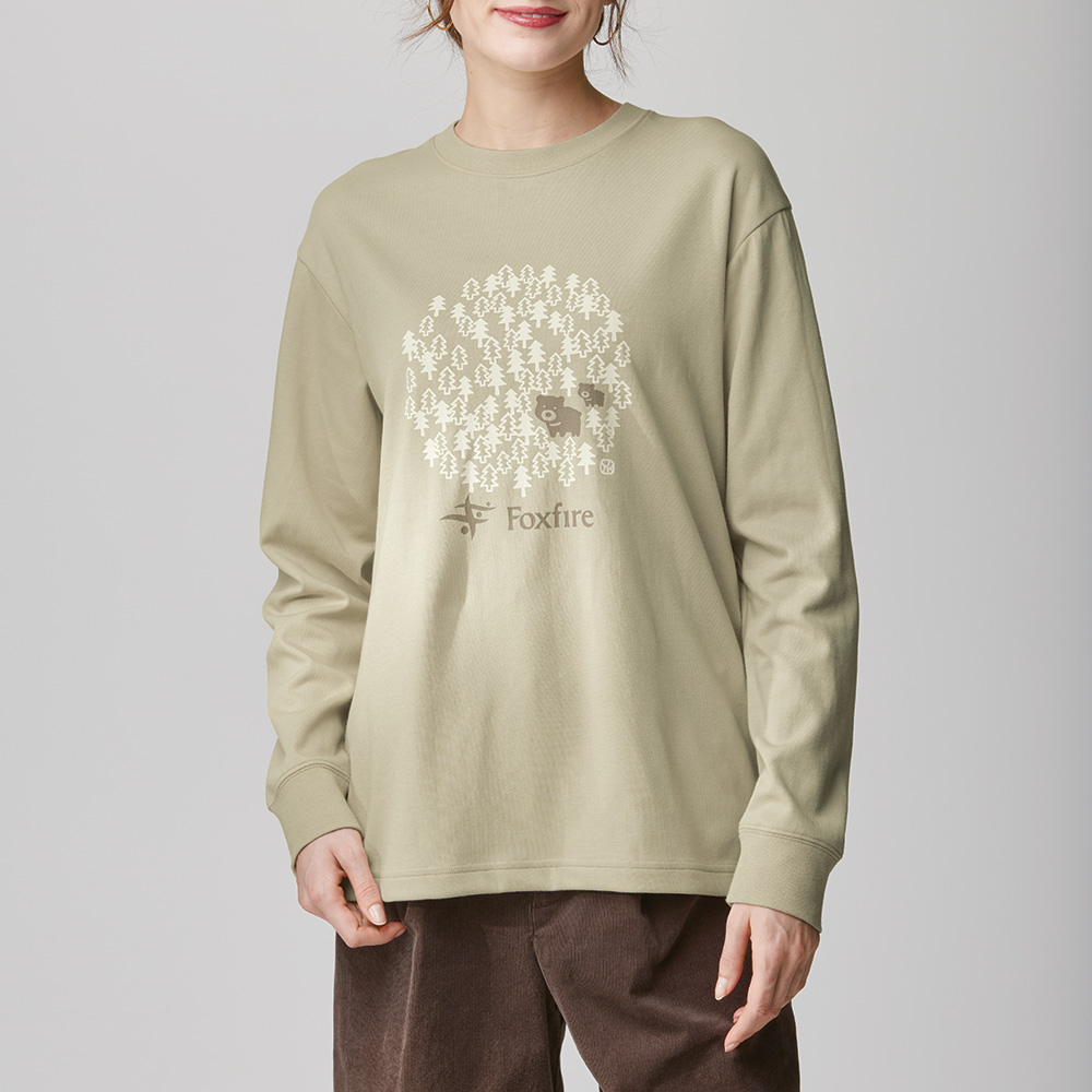 ベアフォレストプリントプルオーバー/2色セット