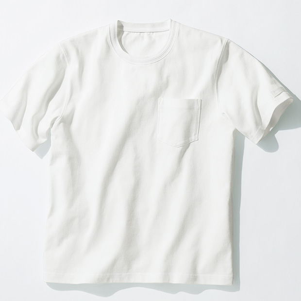 ゼロトルク撚糸･オーガニック超長綿10オンスTシャツ