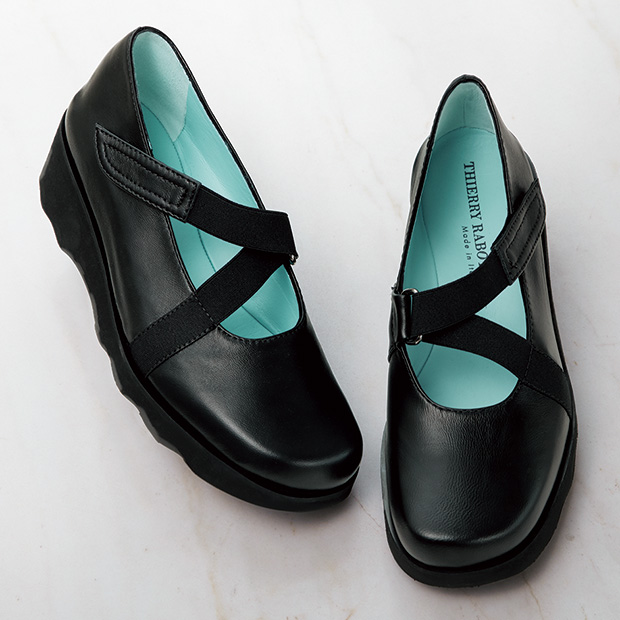 3E･ラムレザーストラップシューズ