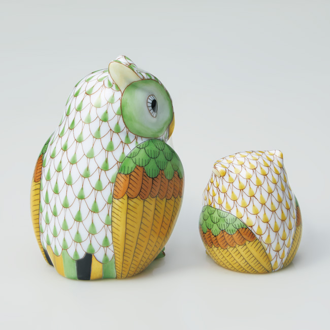 ミミズクの親子／特別限定色