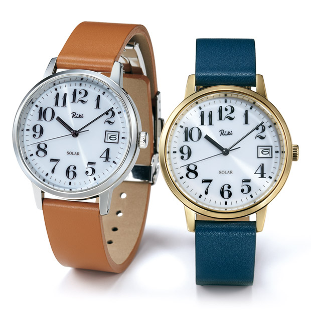 ソーラーウオッチ／リキ／男女兼用