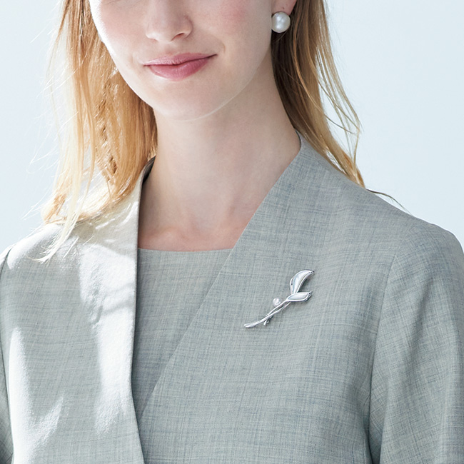 アコヤ真珠ブローチ