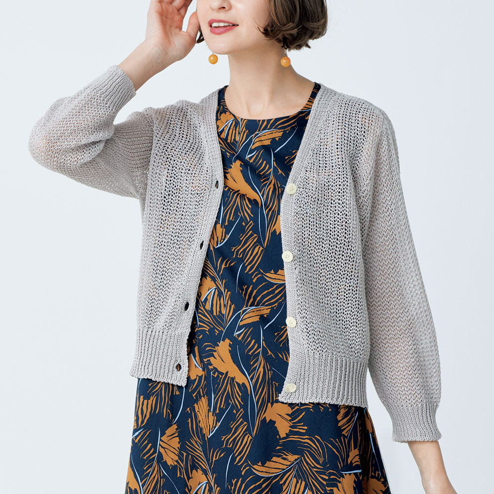 ギマコットンカーディガン