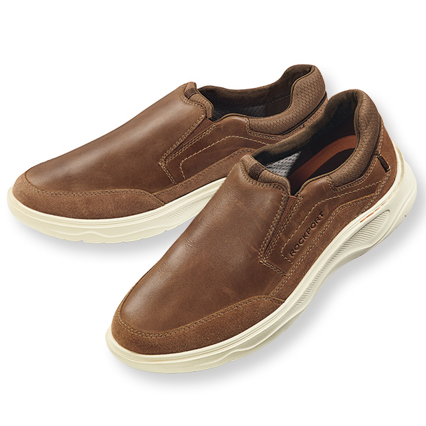 コンビレザー軽量スリップオン