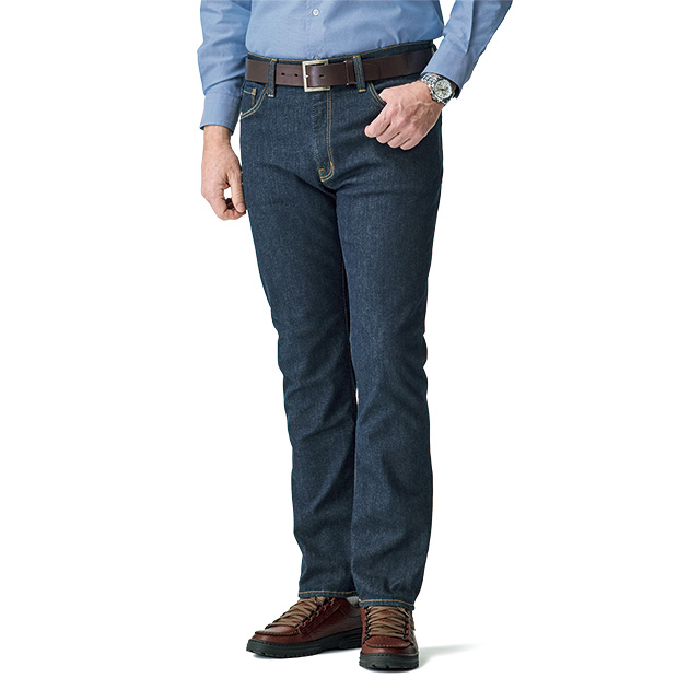 軽快ストレッチデニムパンツ／当社限定モデル