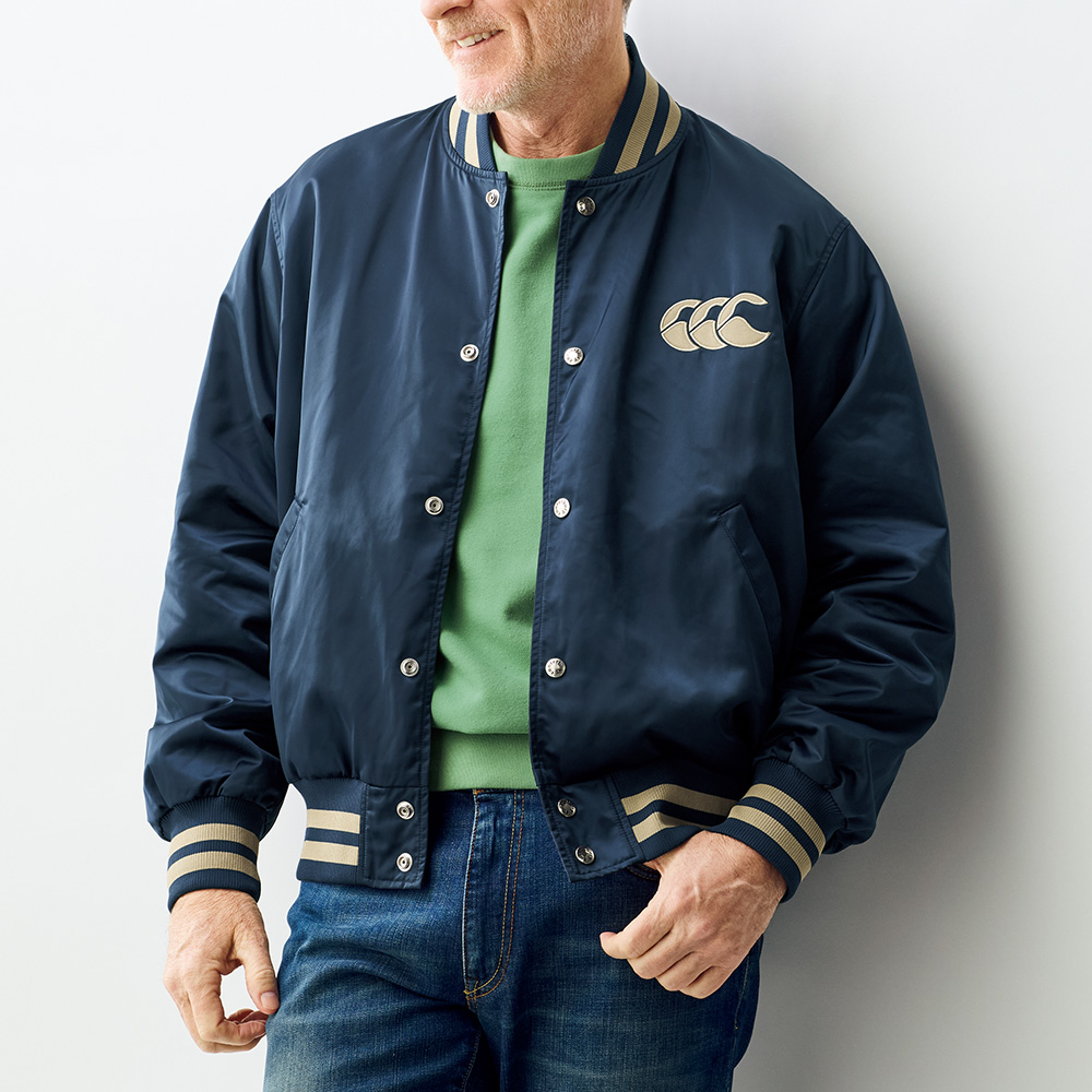 アーチロゴ・バーシティジャケット