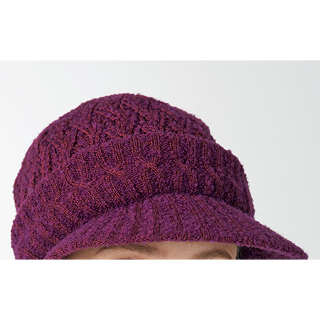 あったかニットキャスケット