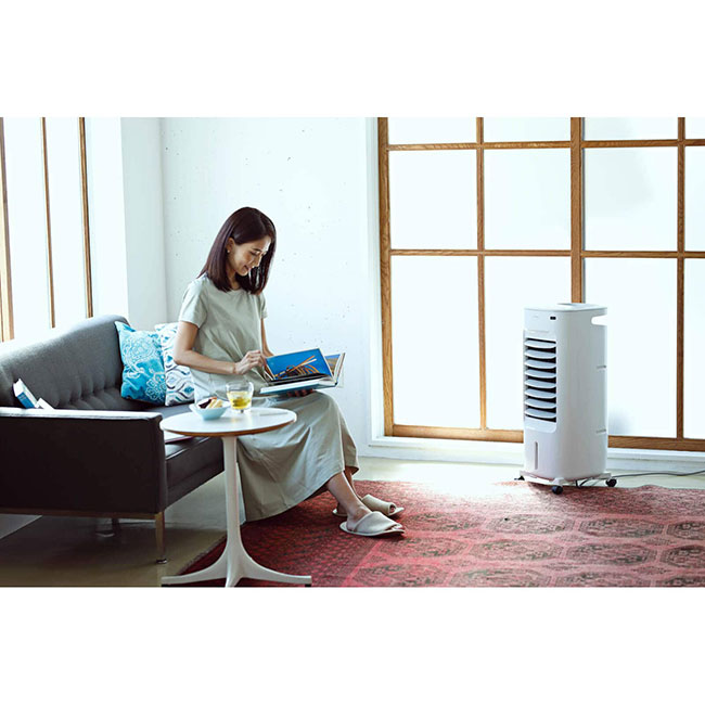 加湿機能付き温冷風扇／シロカのなごみ