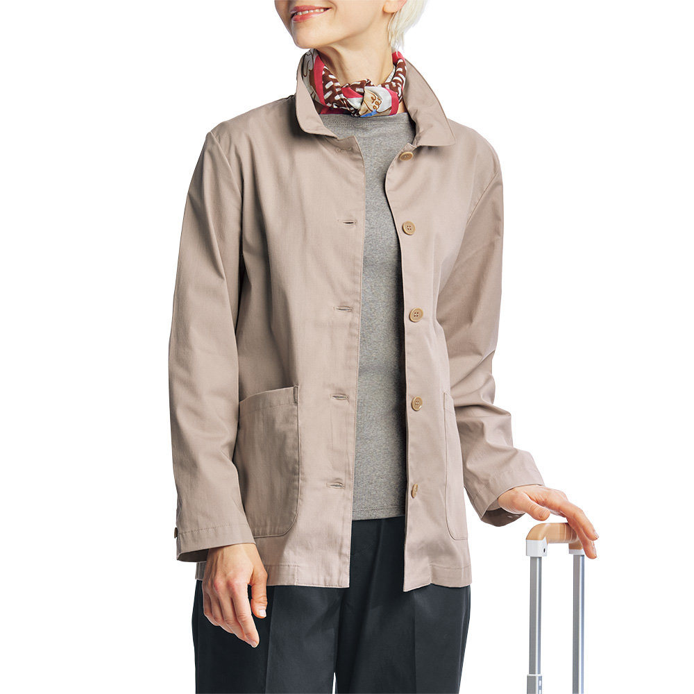 お客様の声から生まれたトラベルシャツジャケット/当社限定