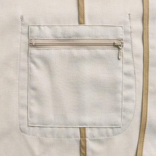 コットンリネン混トラベルジャケット/当社限定