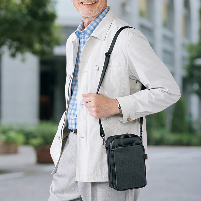 縦型ミニショルダーバッグ