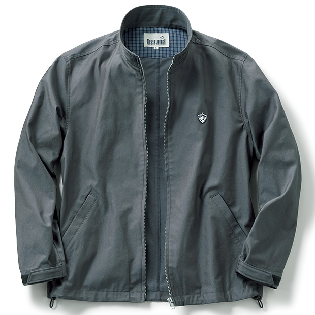 シャンブレー･撥水ブルゾン