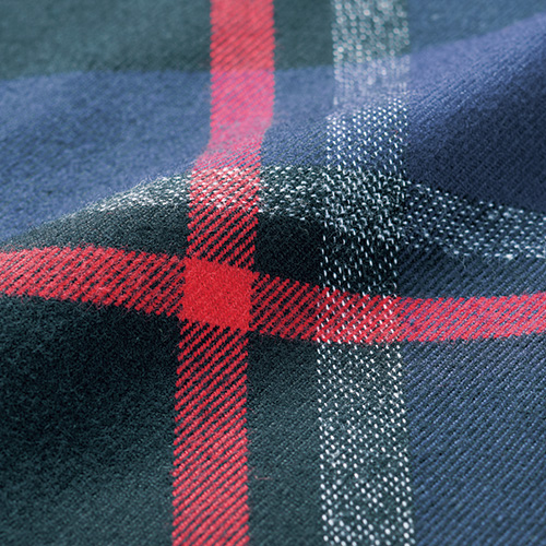 輸入素材のワイドラウンドカラーシャツ