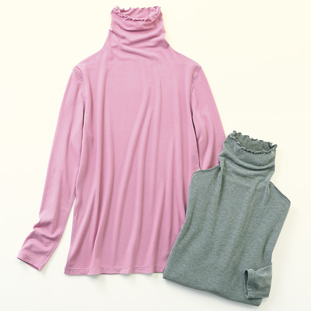 ふっくらハイネックパジャマインナー