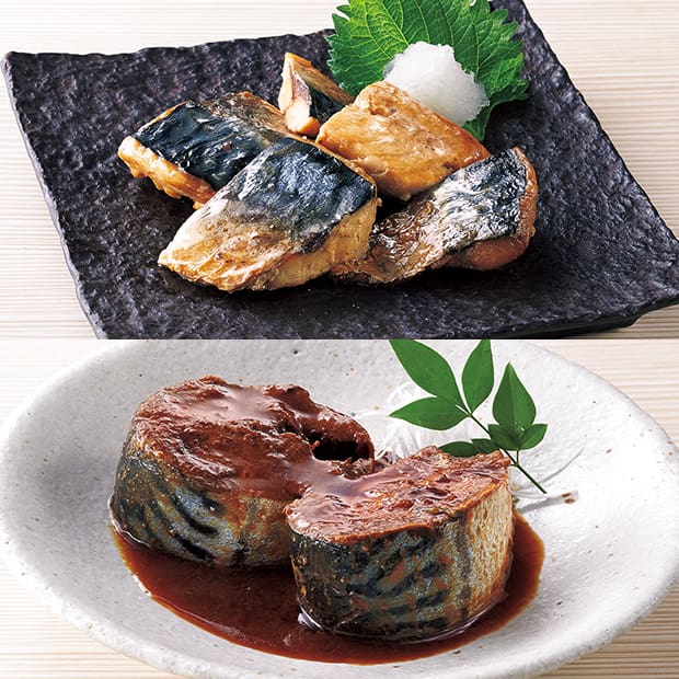 さば塩焼き3缶･味噌煮3缶