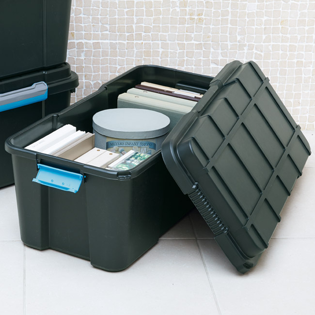 イタリア製密閉ストレージボックス／80L