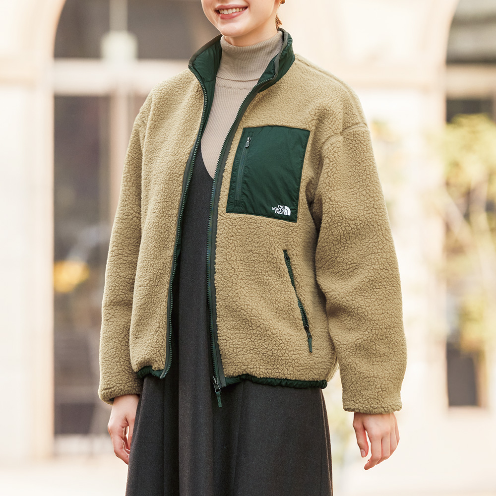 リバーシブルエクストリームパイルフリースジャケット／レディス