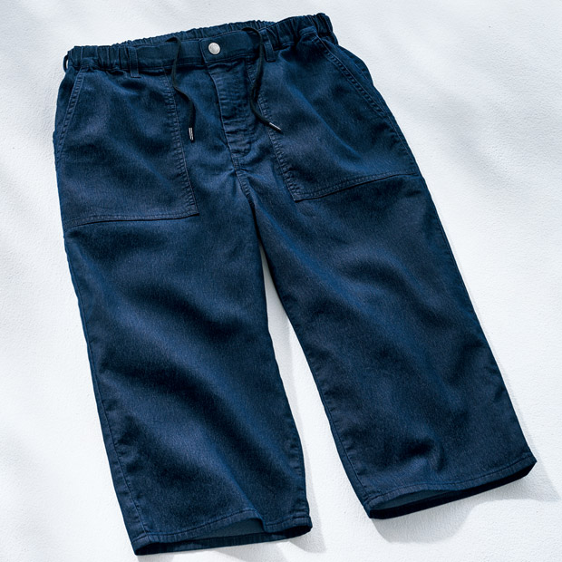 メッシュデニム･クロップドパンツ