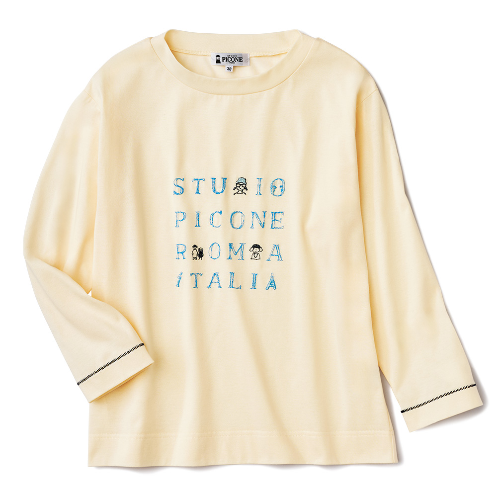 機能付き刺しゅうプルオーバー